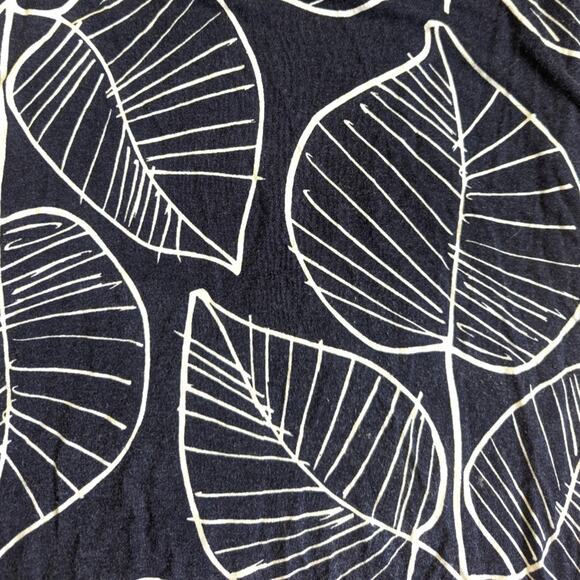 Boden 3/4 Sleeve Tropical Vacation Beaded Stretch Jersey Comfy Mini Dress - Picture 3 of 5